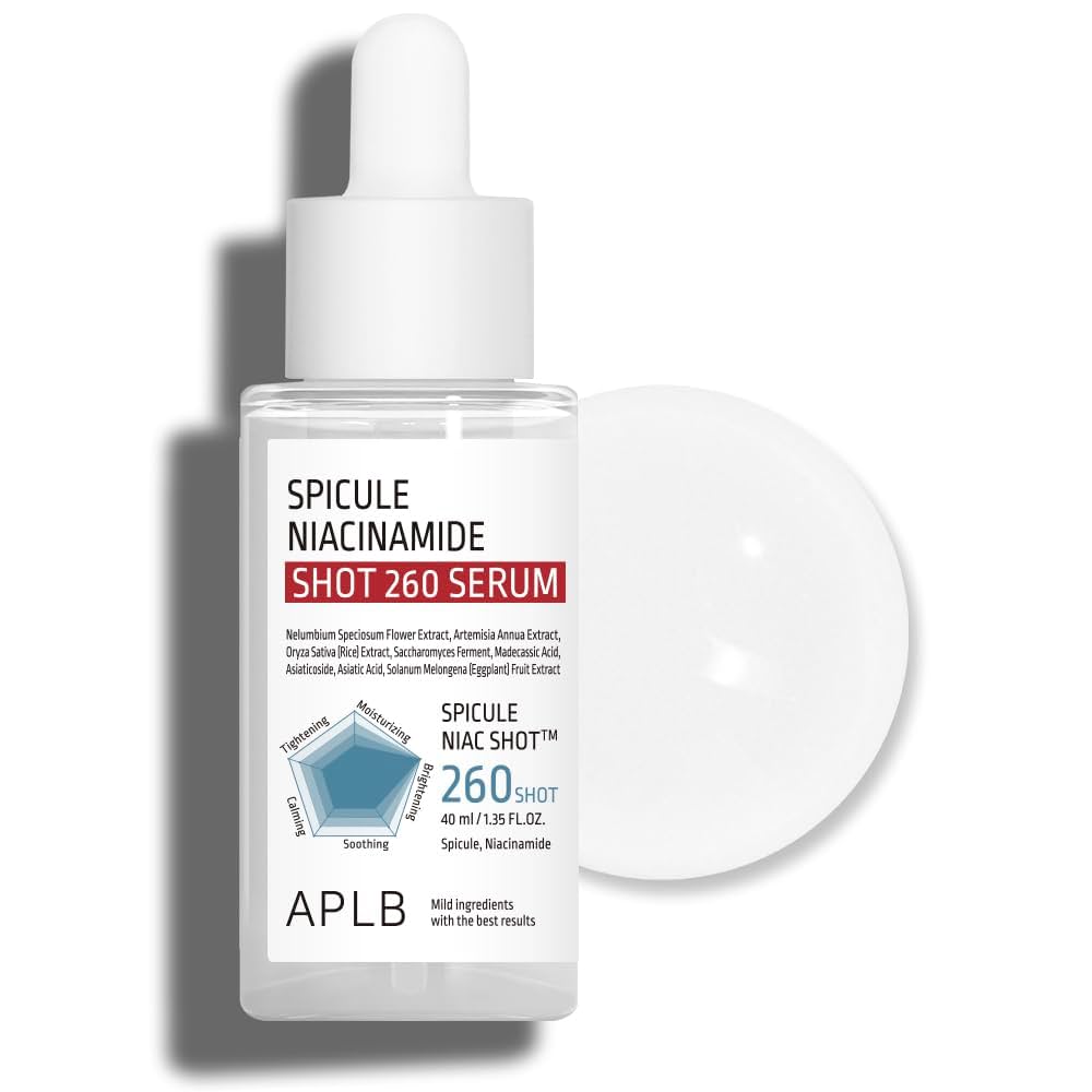 APLB Spicule Niacinamide Shot 260 Serum – Intensīvs serums ādas mirdzumam un attīrīšanai