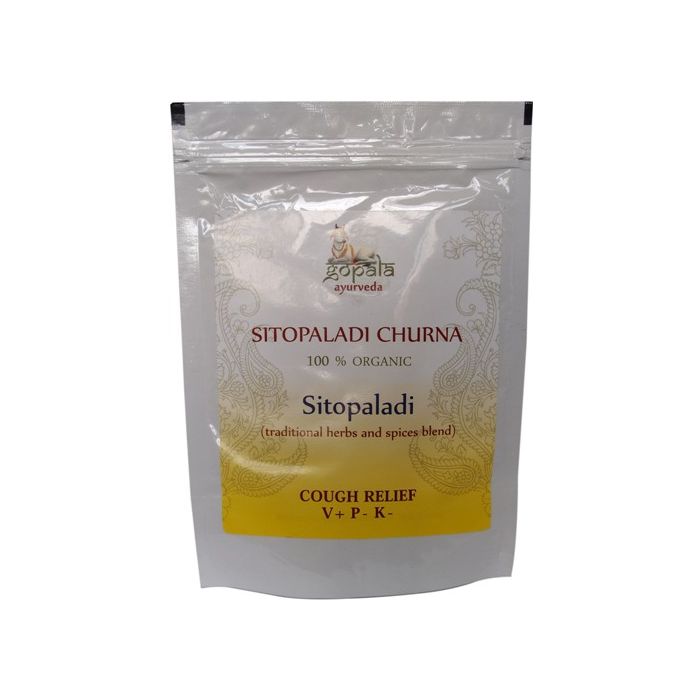 Sitopaladi 108 kapsulas, klasiska ājurvēdas formula klepus un saaukstēšanās ārstēšanai