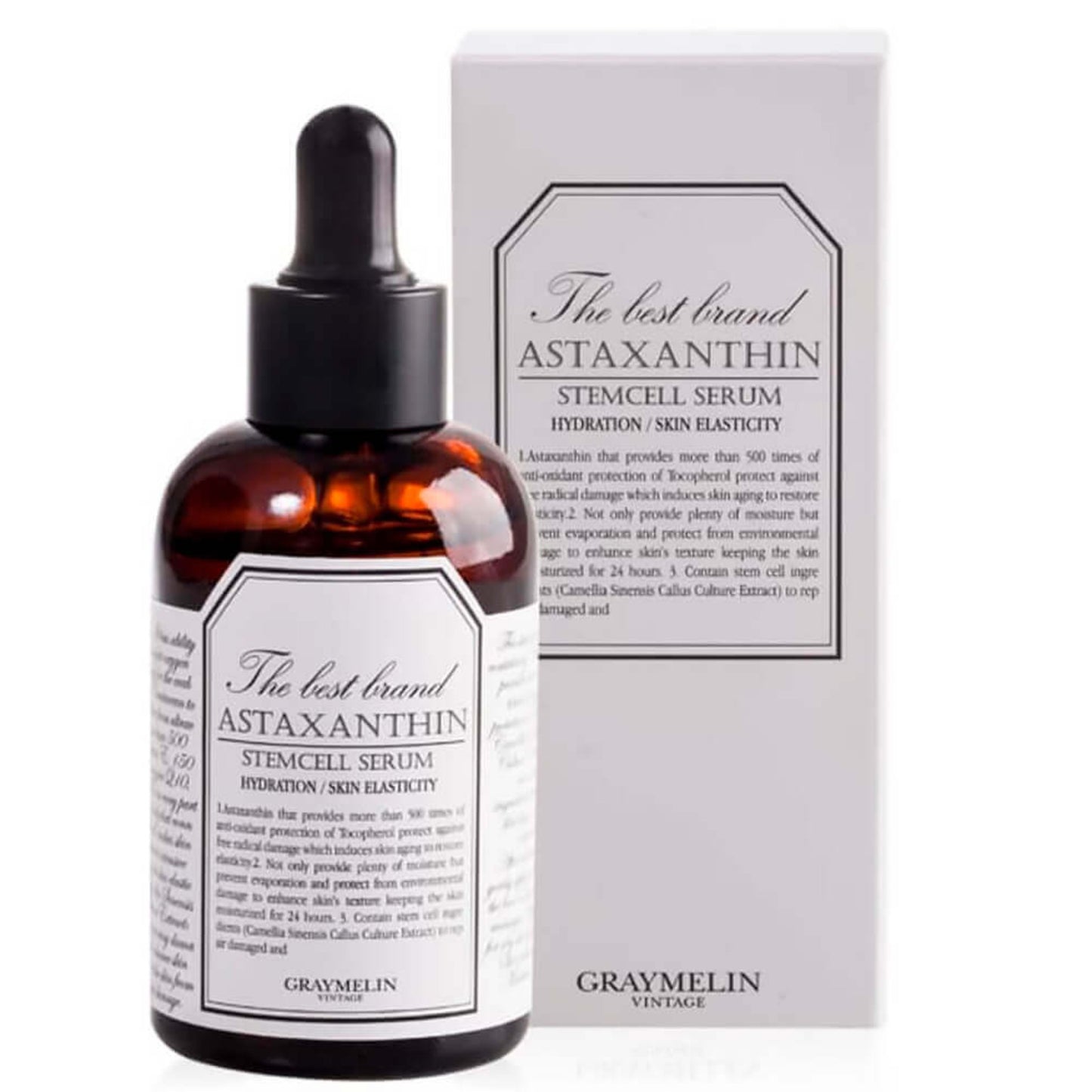 Омолаживающая сыворотка со стволовыми клетками растений Graymelin Asta Stemcell Anti-Wrinkle Serum, 50 мл