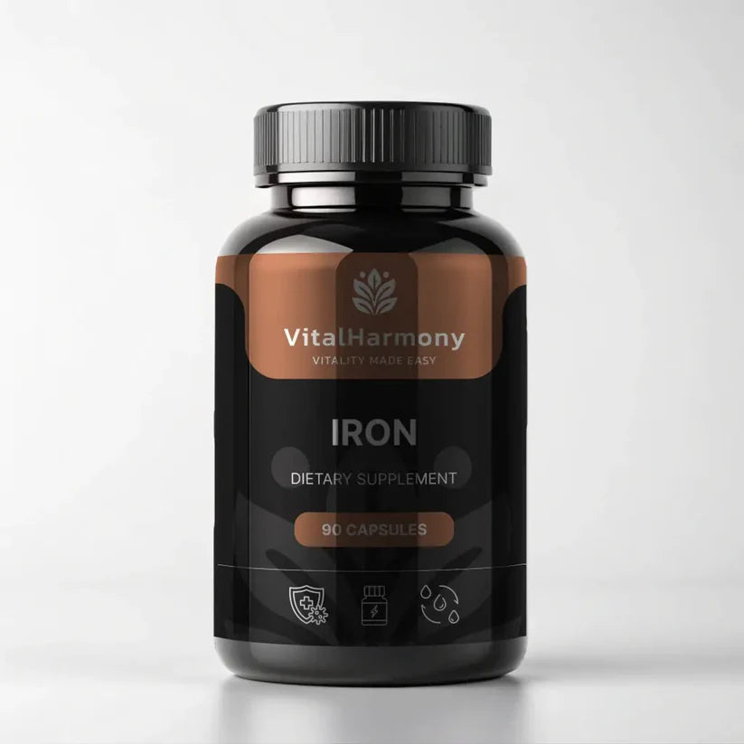 VitalHarmony Iron 49mg - 90 capsules