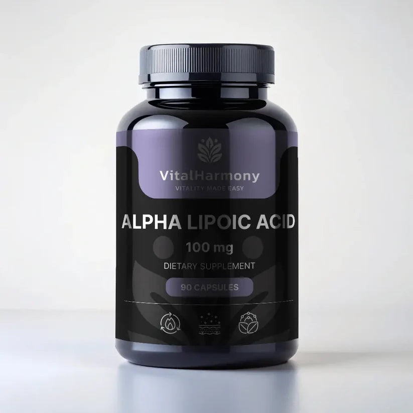 VitalHarmony Alpha Lipoic Acid 100mg - 90 capsules