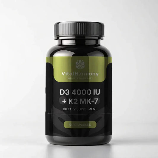 VitalHarmony D3 4000 + K2 - 90 capsules