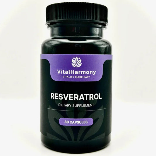 VitalHarmony Resveratrol 250mg - 30 capsules