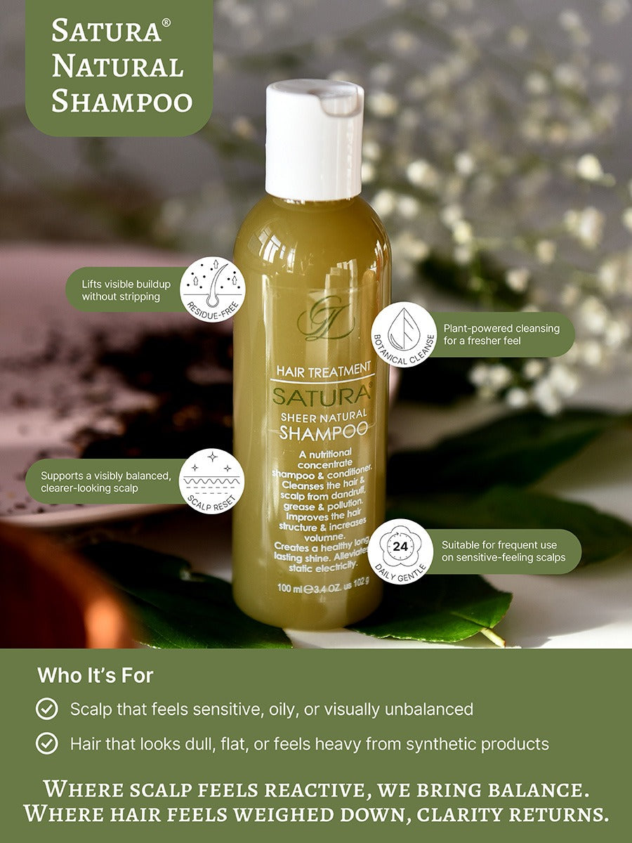 Satura® Natural Shampoo