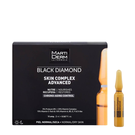 Marti Derm BLACK DIAMOND ādas kompleksa uzlabotās ampulas 10 x 2 ml